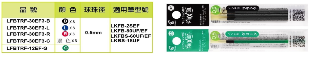 0.5 魔擦筆替芯 商品圖片